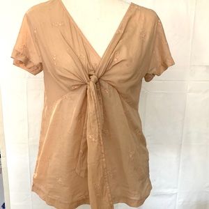 J.Crew Eyelet top size 0